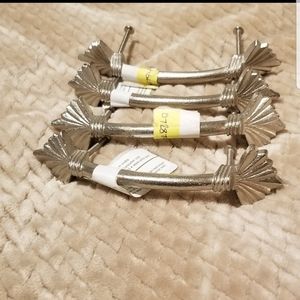 (4 pc) Dritz Home Creative Handle Nickel Pulls